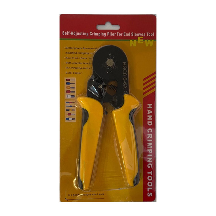 پرس وایرشو ۶ گوش زن مدل HSC8 6-6 داخل جعبه بسته بندی