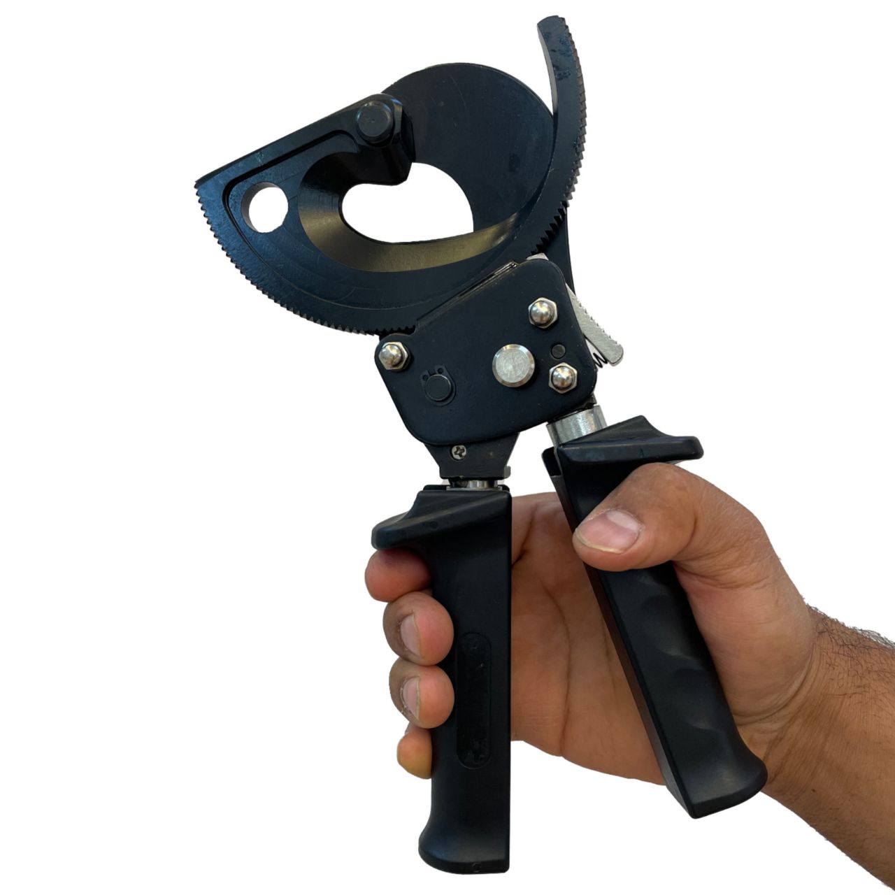 قیچی کابل بر جغجغه ای در دست کاربر برای برش کابل سایز ۵۰۰